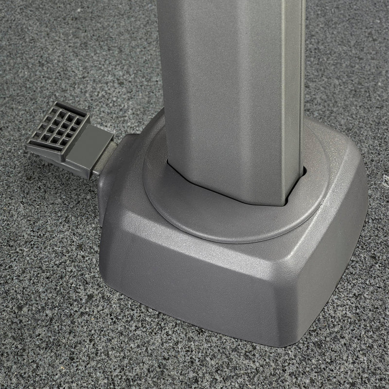 Platinum CHALLENGER T2 Ampelschirm | 2600-3500 x 2600-3500 mm, 360° drehbar, seitlich schwenkbar - 8 Main Image