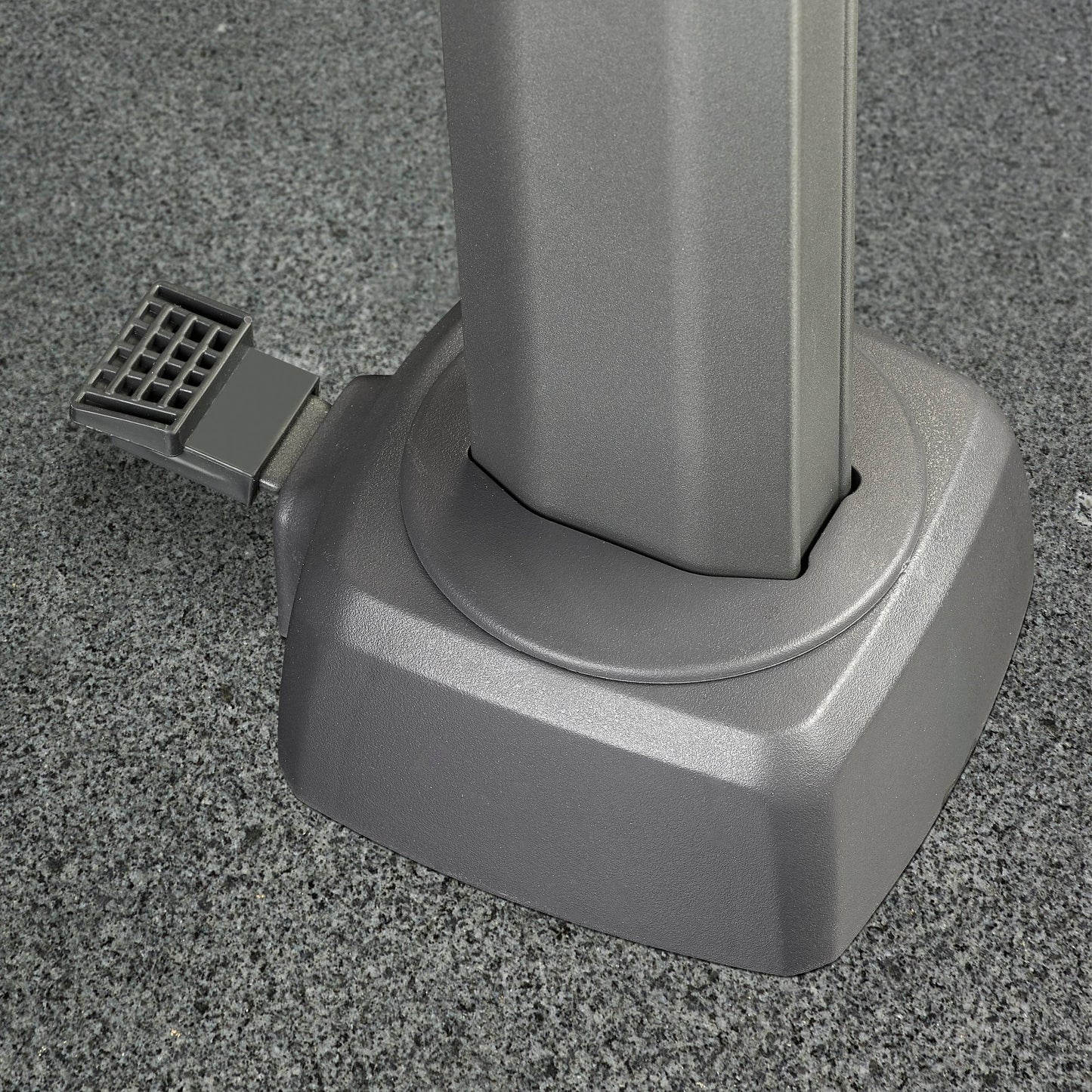 Platinum CHALLENGER T2 GLOW Ampelschirm | 3000 x 3000 mm, 360° drehbar, LED-Beleuchtung