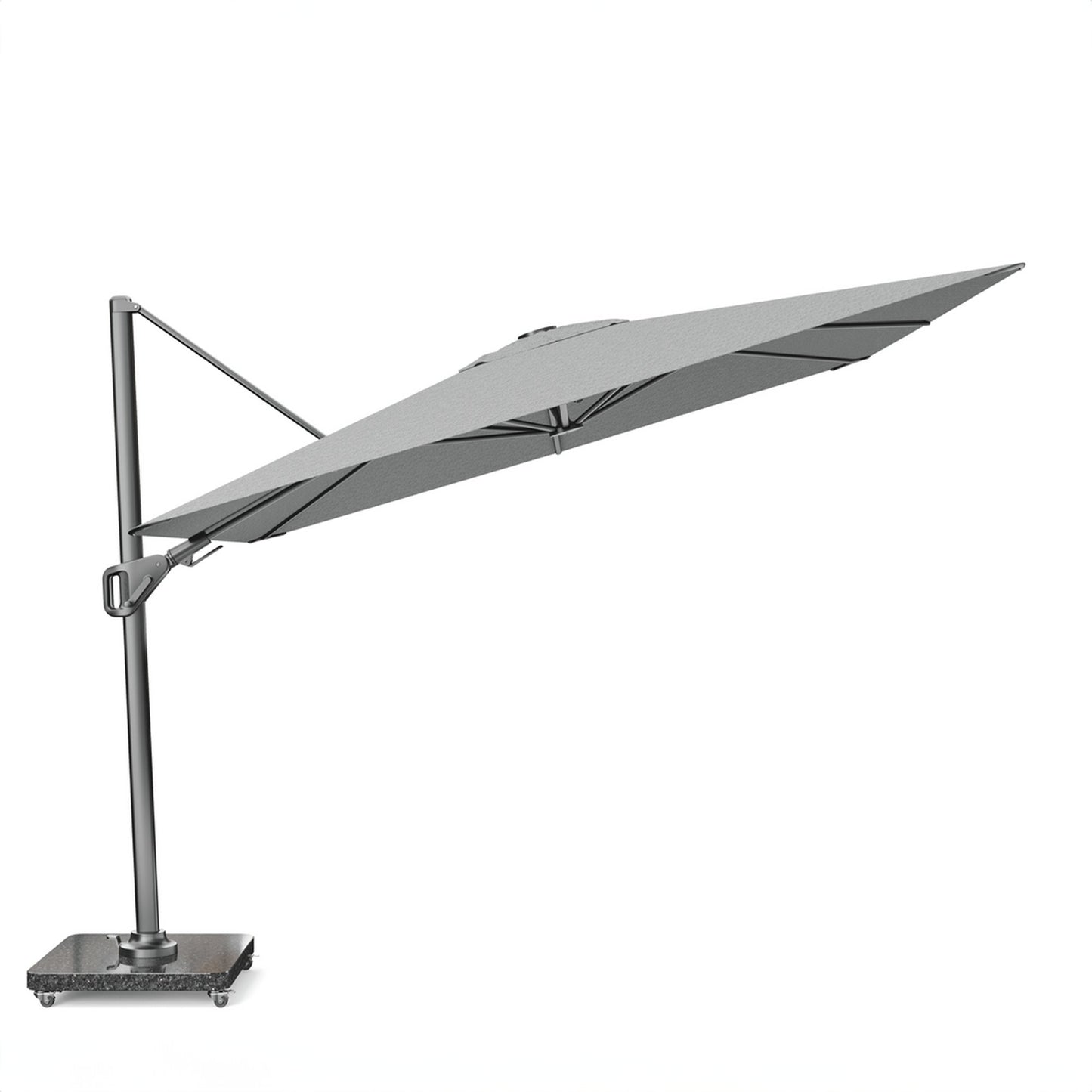 Platinum NEXUS T2 Ampelschirm | 3000 x 3000 mm, 360° drehbar, doppelt schwenkbar