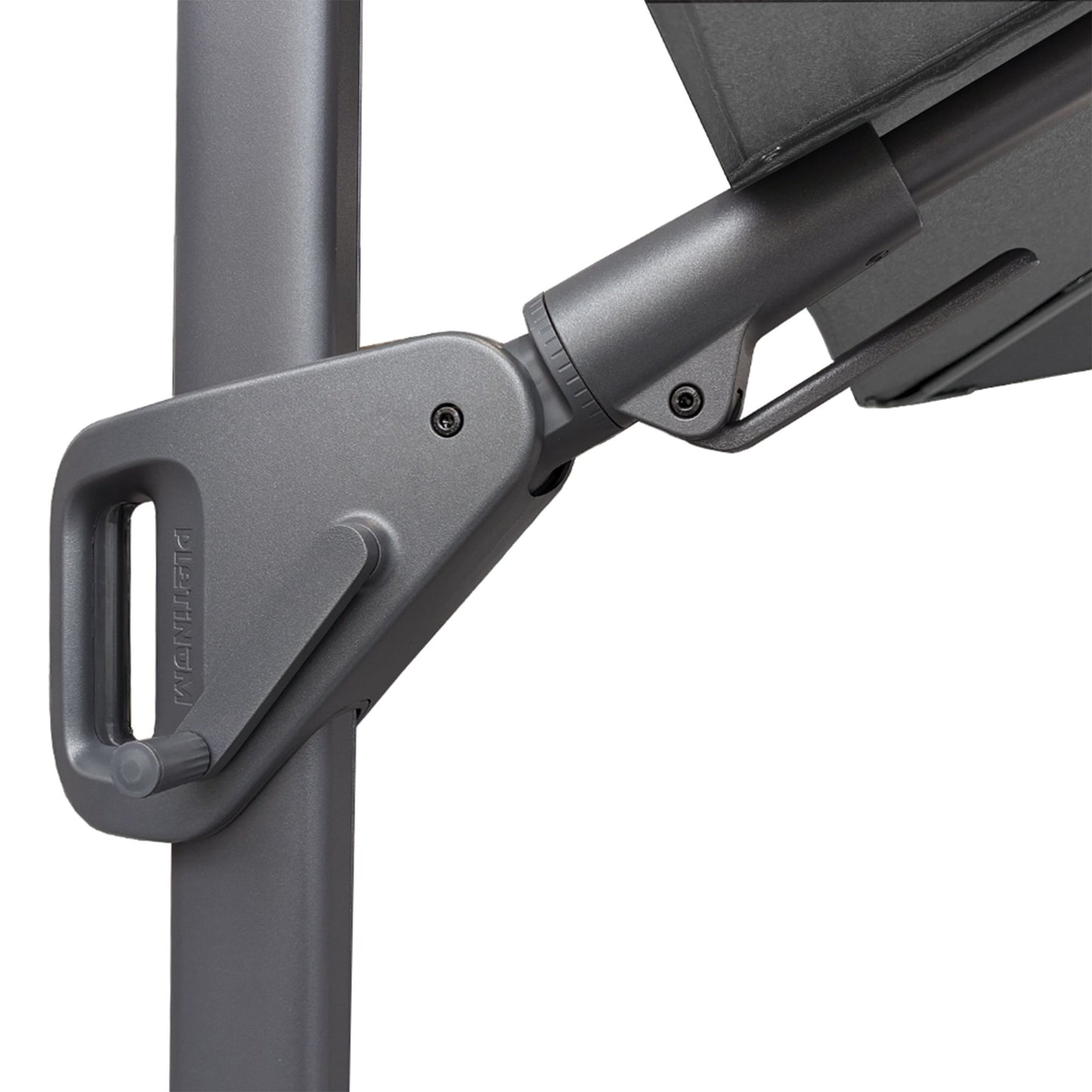 Platinum NEXUS T2 Ampelschirm | 3000 x 3000 mm, 360° drehbar, doppelt schwenkbar