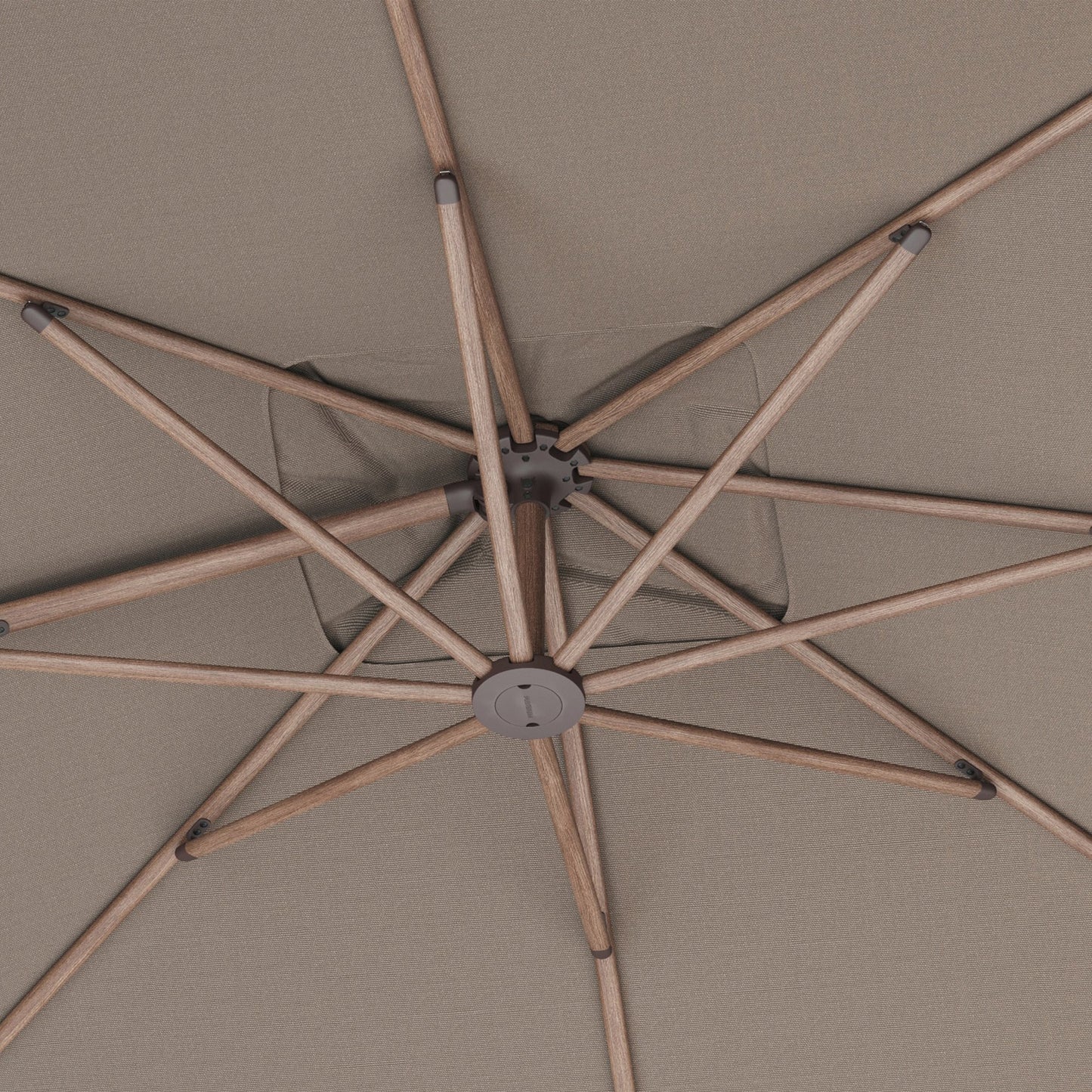 Platinum NEXUS T2 Ampelschirm | 3000 x 3000 mm, 360° drehbar, doppelt schwenkbar