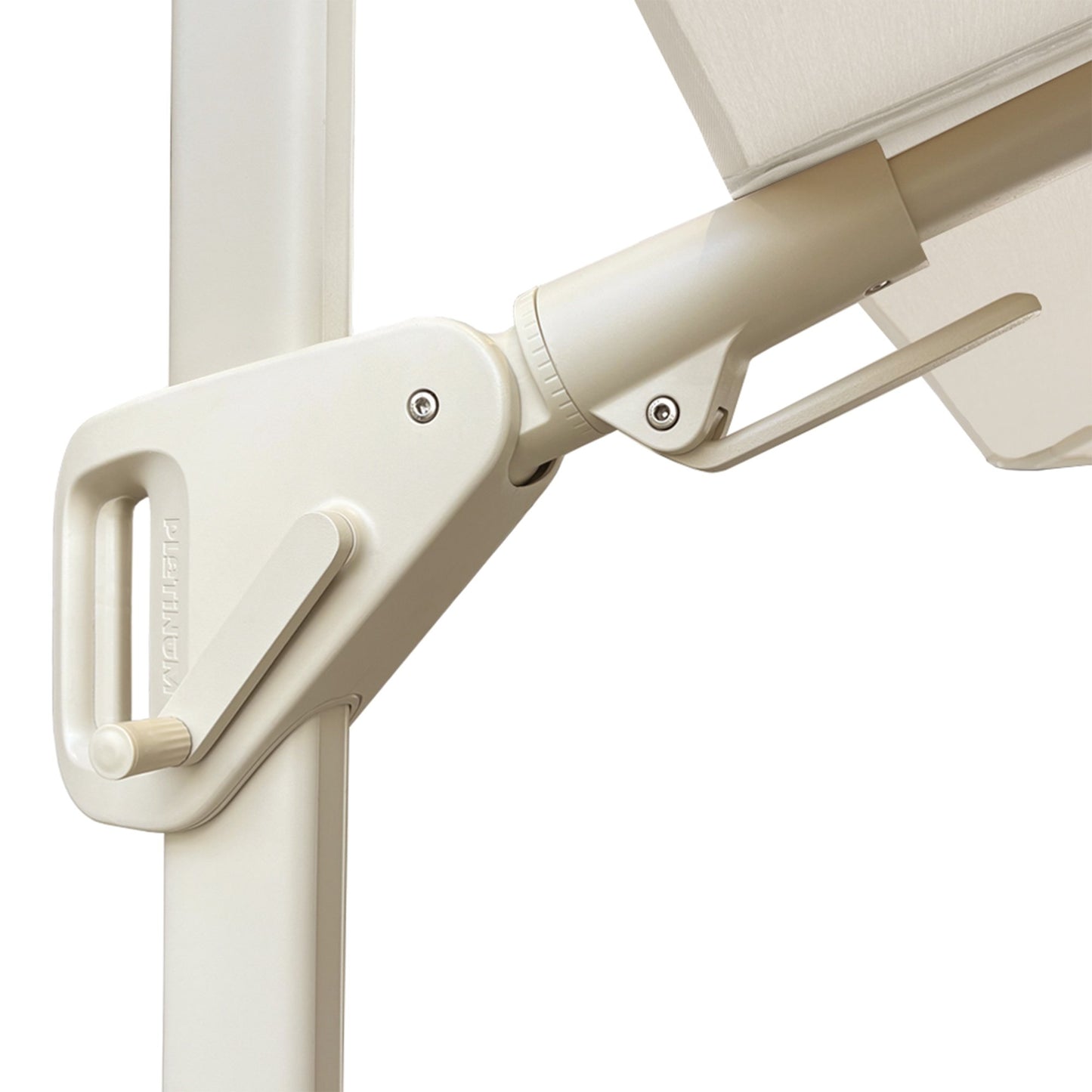 Platinum NEXUS T2 Ampelschirm | 3000 x 3000 mm, 360° drehbar, doppelt schwenkbar