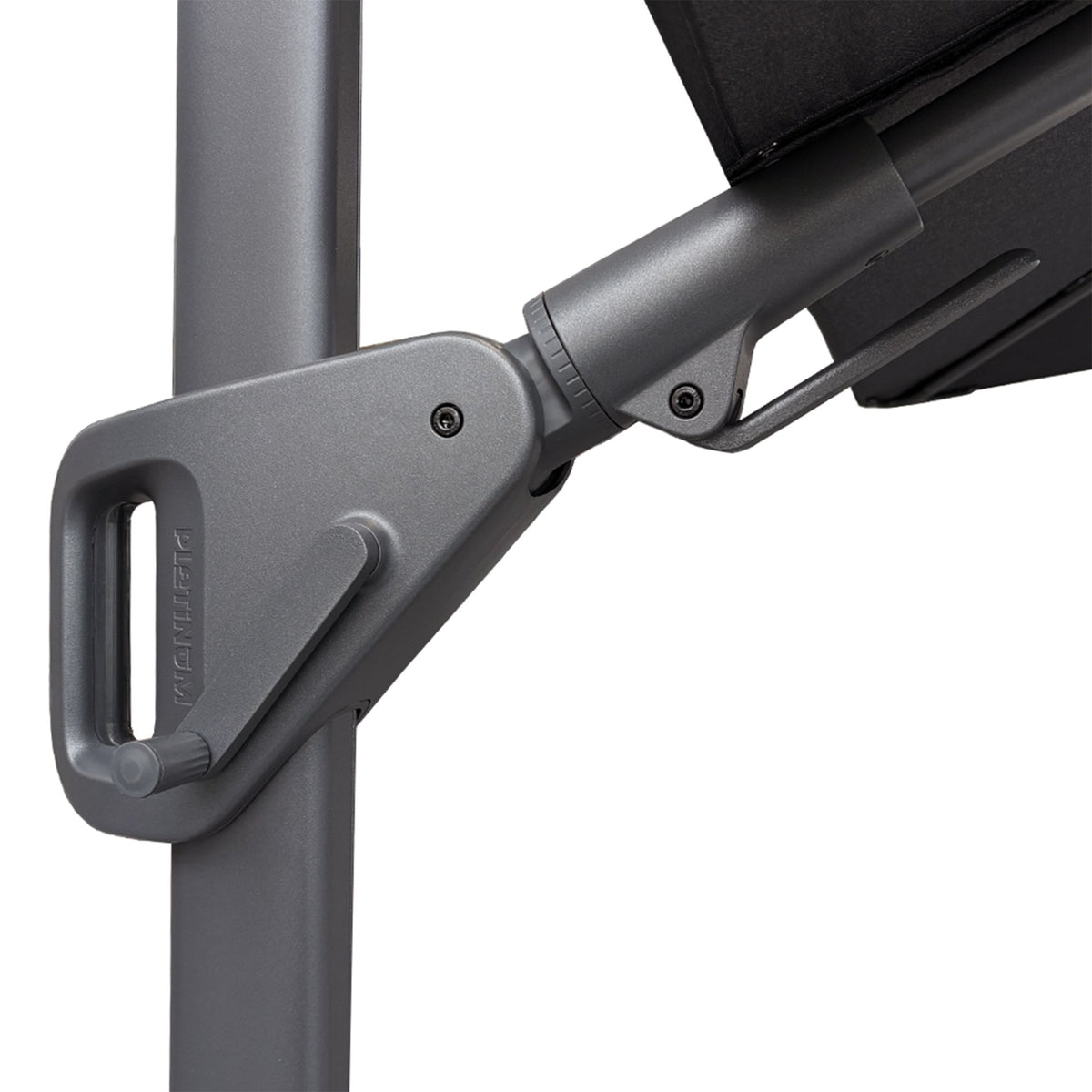 Platinum NEXUS T2 Ampelschirm | 3000 x 3000 mm, 360° drehbar, doppelt schwenkbar - 5 Lightbox Main Image