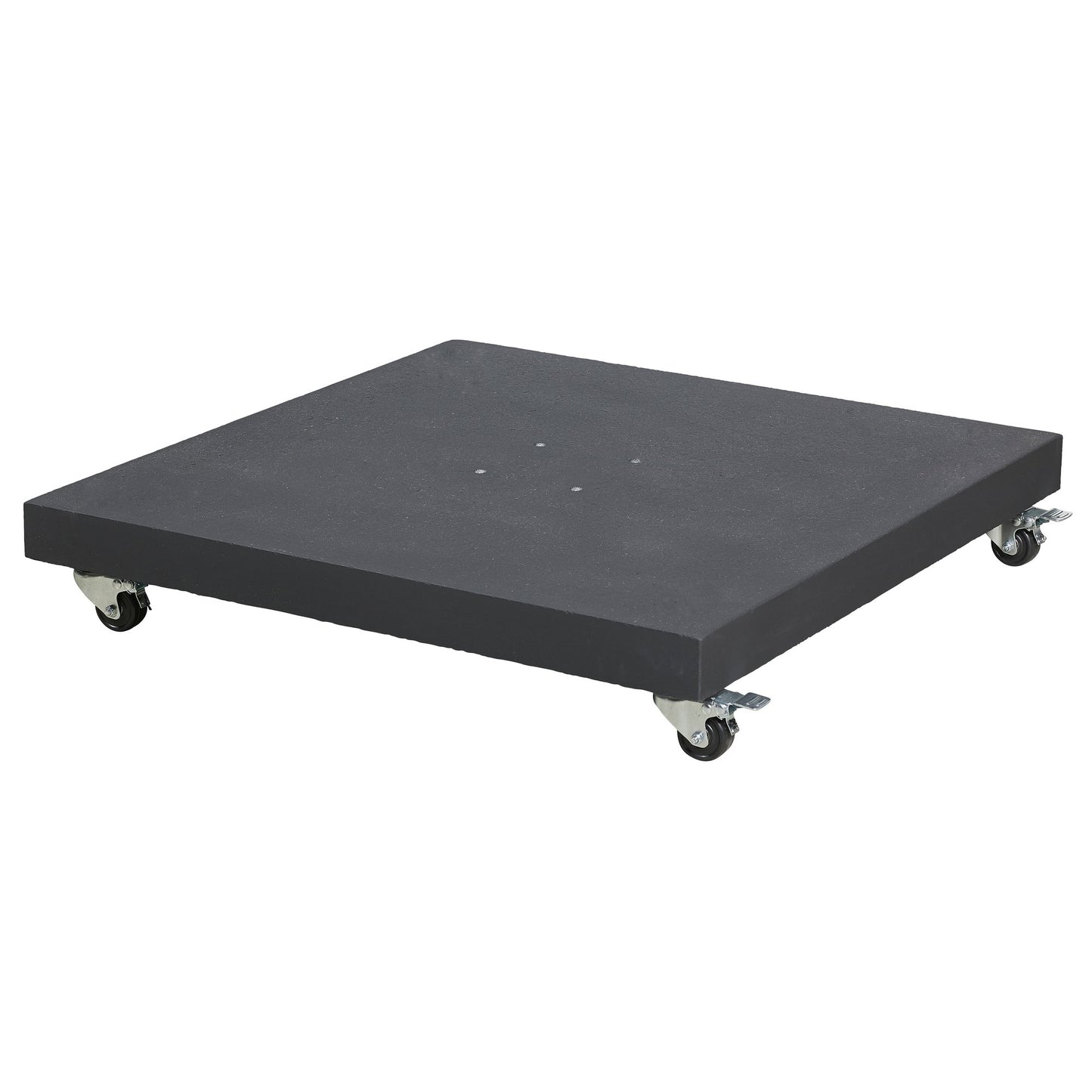 Platinum SORRENTO Schirmständer | Mit Rollen, Granit, 90 kg