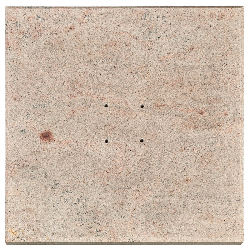 Platinum VENEZIA ROUND EDGE Schirmständer | Mit Rollen, abgerundete Ecken, Beige Granit, 90-150 kg - 5 Main Image