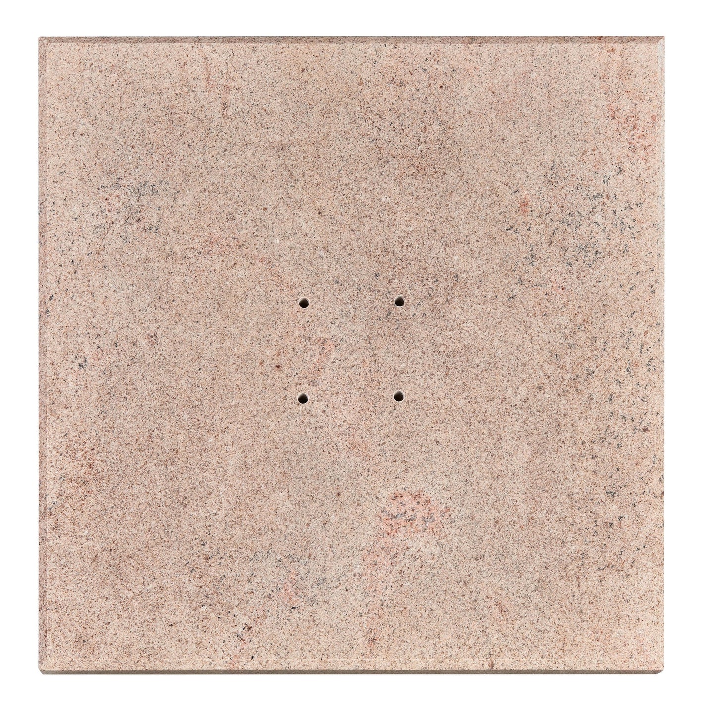 Platinum VENEZIA Schirmständer | Mit Rollen, gerade Ecken, Beige Granit, 90-120 kg