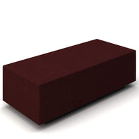 JAZZ Pouf / Sitzhocker | 1200 x 600 mm, Bezugsstoffe LUCIA / VELITO / SYNERGY