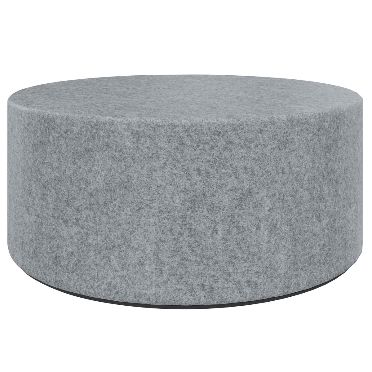 GIRO pouf / stool | Ø 800 mm, seat height 350 mm, wool covers VELITO / SYNERGY - 1 Lightbox Main Image