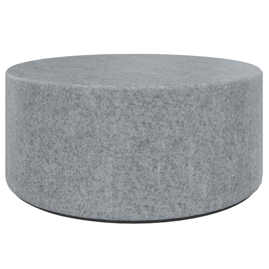 Pouf / tabouret GIRO | Ø 800 mm, hauteur d'assise 350 mm, housses en laine VELITO / SYNERGY