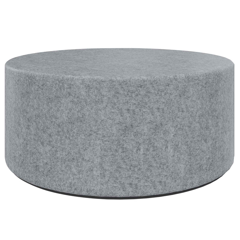 GIRO pouf / stool | Ø 800 mm, seat height 350 mm, wool covers VELITO / SYNERGY - 1 Main Image