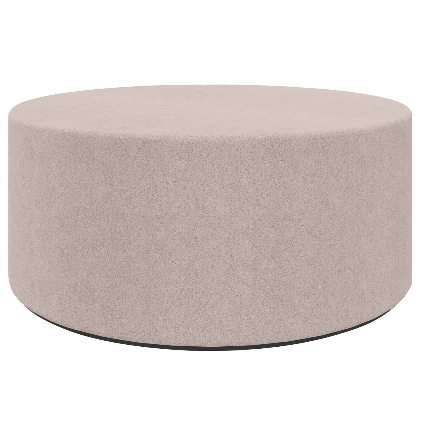 GIRO Pouf / Sitzhocker | Ø 800 mm, Sitzhöhe 350 mm, Wollbezüge VELITO / SYNERGY