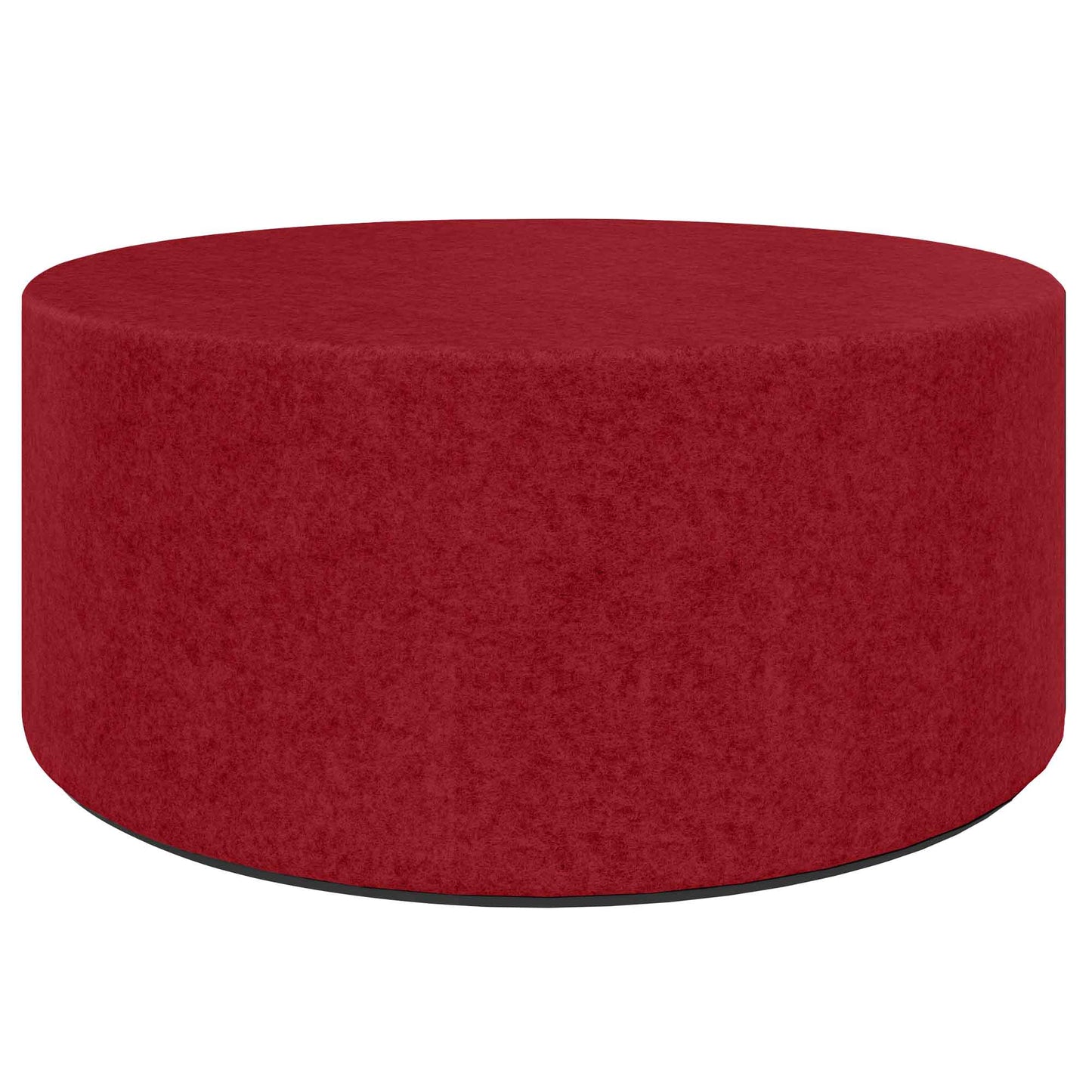 GIRO Pouf / Sitzhocker | Ø 800 mm, Sitzhöhe 350 mm, Wollbezüge VELITO / SYNERGY