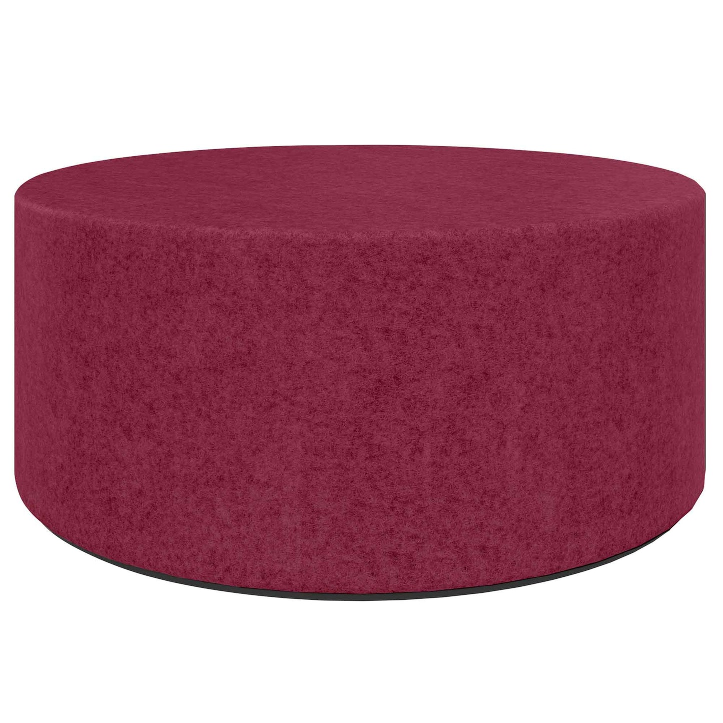 GIRO Pouf / Sitzhocker | Ø 800 mm, Sitzhöhe 350 mm, Wollbezüge VELITO / SYNERGY