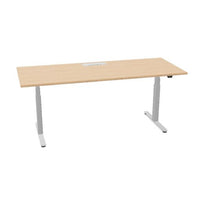 Q-ACTIVE 2-Motoren-Schreibtisch | 1000-2000 mm, elektrisch höhenverstellbar