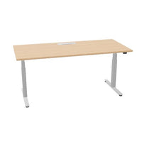 Q-ACTIVE 2-Motoren-Schreibtisch | 1000-2000 mm, elektrisch höhenverstellbar