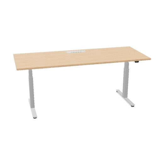 Q-ACTIVE 2-Motoren-Schreibtisch | 1000-2000 mm, elektrisch höhenverstellbar