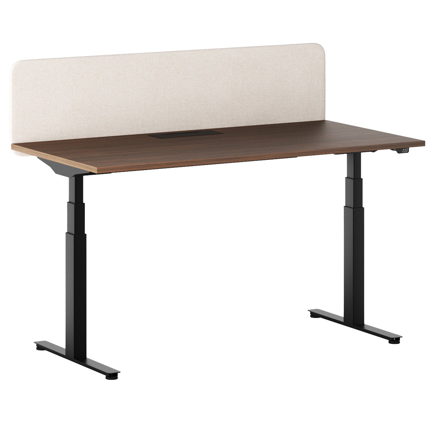 Q-ACTIVE 2-Motoren-Schreibtisch | 1000-2000 mm, elektrisch höhenverstellbar