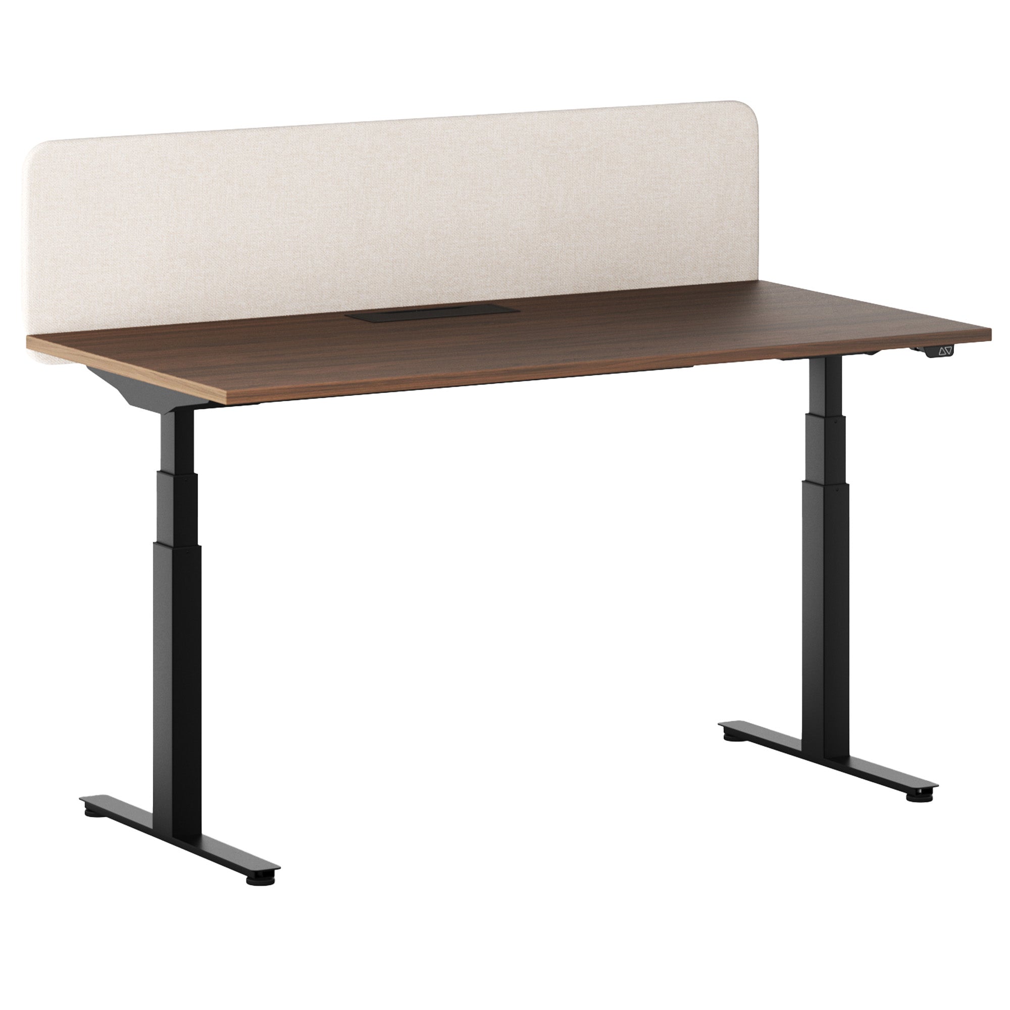 Q-ACTIVE 2-Motoren-Schreibtisch | 1000-2000 mm, elektrisch höhenverstellbar