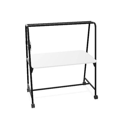 ROUND Multipurpose Tisch | 1600 – 1800 x 740 - 1050 mm, optionales Zubehör