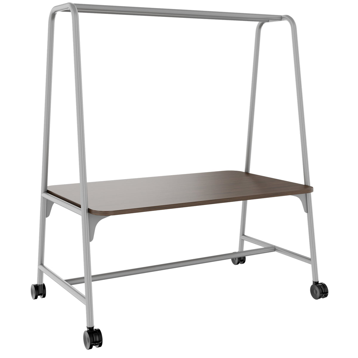 ROUND Multipurpose Tisch | 1600 – 1800 x 740 - 1050 mm, optionales Zubehör