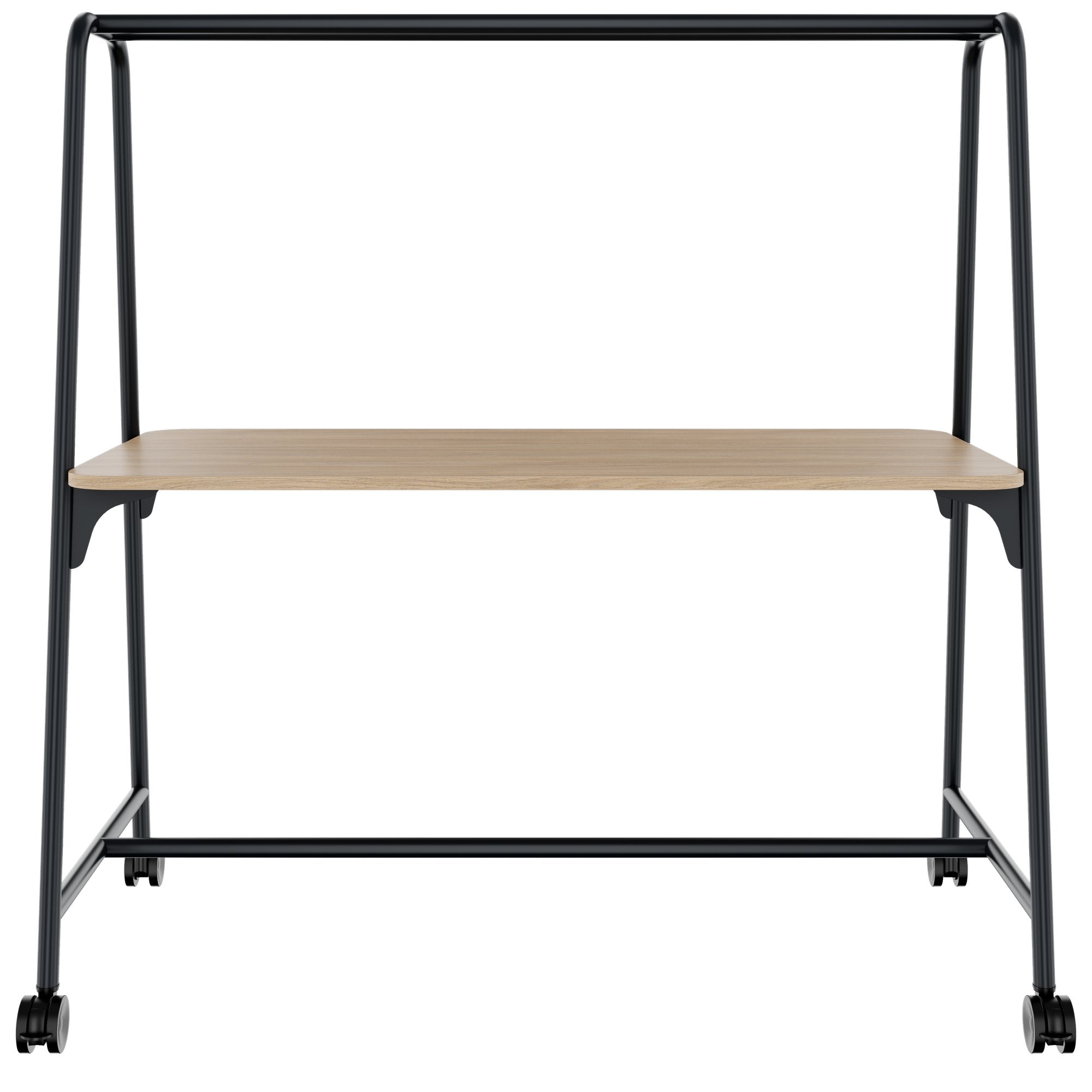 Tabella multiuso rotonda | 1600 - 1800 x 740 - 1050 mm, quercia ambra