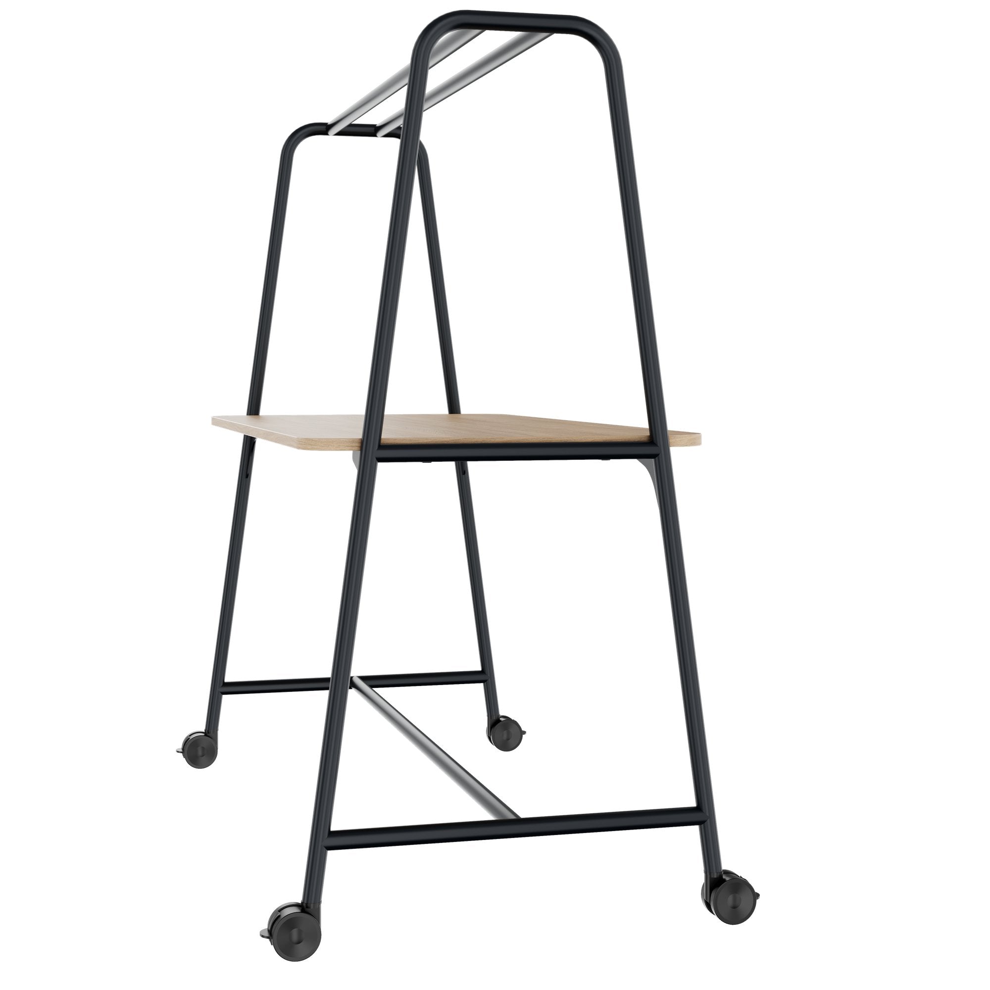 Tabella multiuso rotonda | 1600 - 1800 x 740 - 1050 mm, quercia ambra