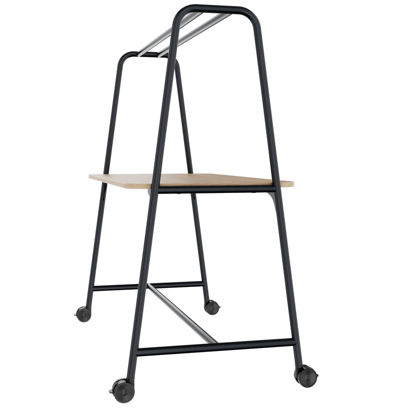 Tabella multiuso rotonda | 1600 - 1800 x 740 - 1050 mm, quercia ambra