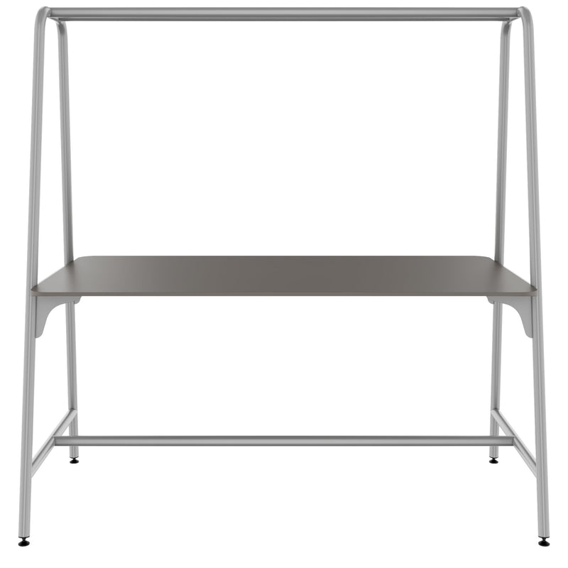Tabella multiuso rotonda | 1600 - 1800 x 740 - 1050 mm, Fenix ​​Grey - 2 Main Image