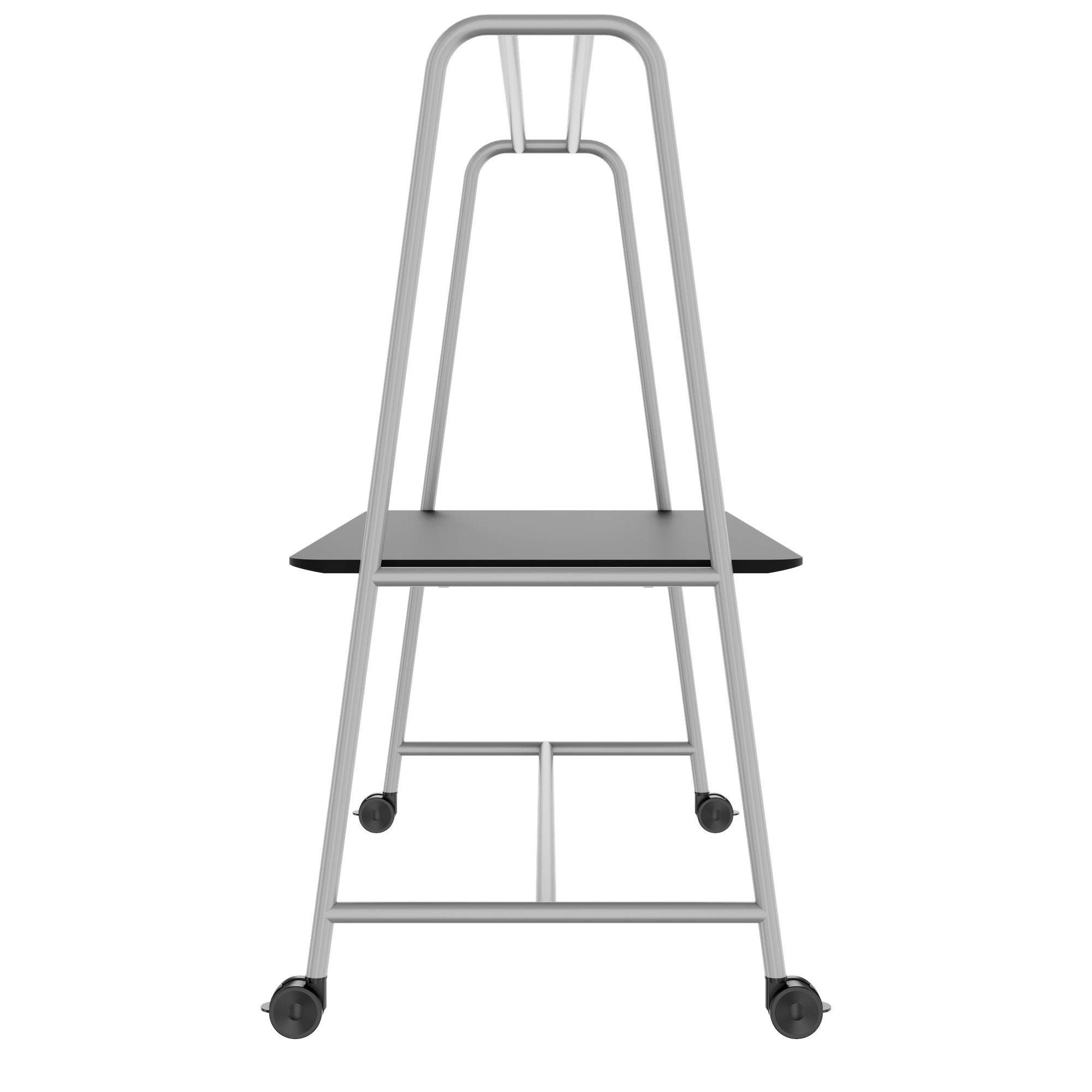 Tabella multiuso rotonda | 1600 - 1800 x 740 - 1050 mm, Fenix ​​nero