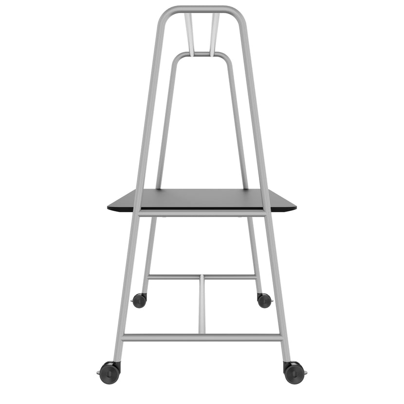 Tabella multiuso rotonda | 1600 - 1800 x 740 - 1050 mm, Fenix ​​nero