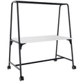 ROUND Multipurpose Tisch | 1600 - 1800 x 740 - 1050 mm, HPL Weiß - 1 Thumbnail Image