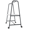 ROUND Multipurpose Tisch | 1600 - 1800 x 740 - 1050 mm, HPL Weiß - 3 Thumbnail Image