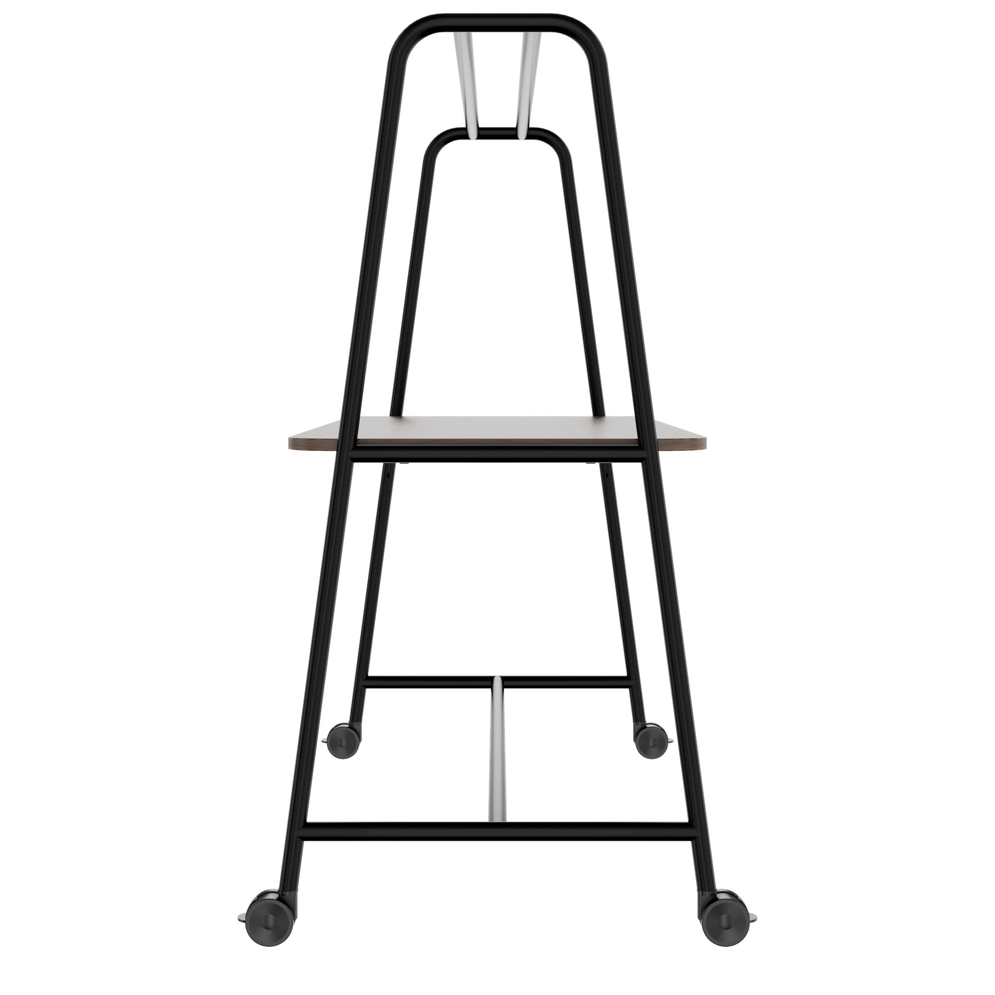 Tabella multiuso rotonda | 1600 - 1800 x 740 - 1050 mm, noce