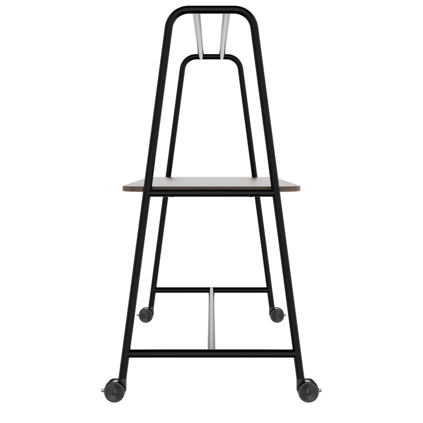Tabella multiuso rotonda | 1600 - 1800 x 740 - 1050 mm, noce