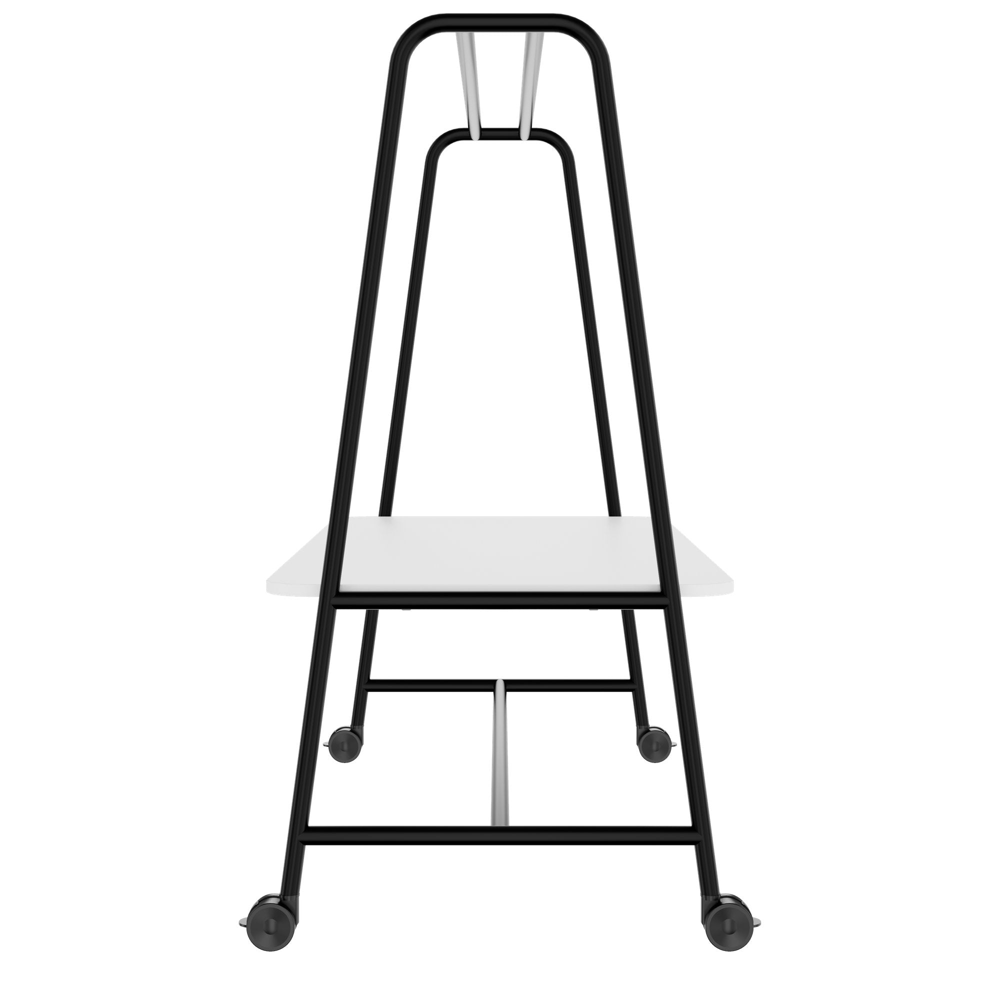Tabella multiuso rotonda | 1600 - 1800 x 740 - 1050 mm, bianco