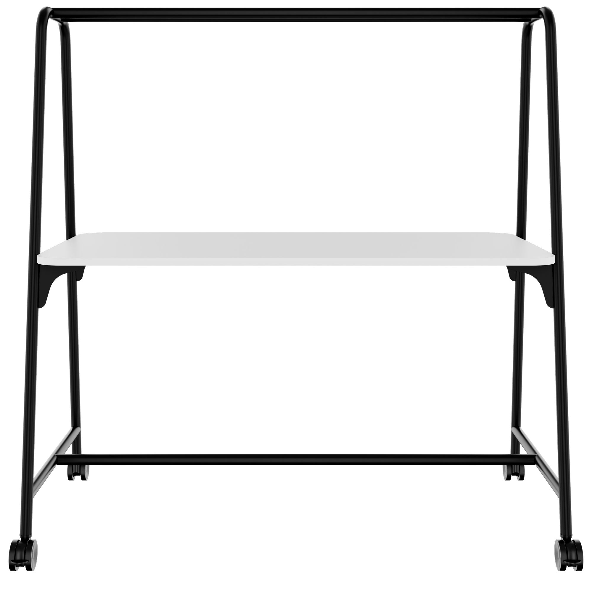 ROUND Multipurpose Tisch | 1600 - 1800 x 740 - 1050 mm, Weiß