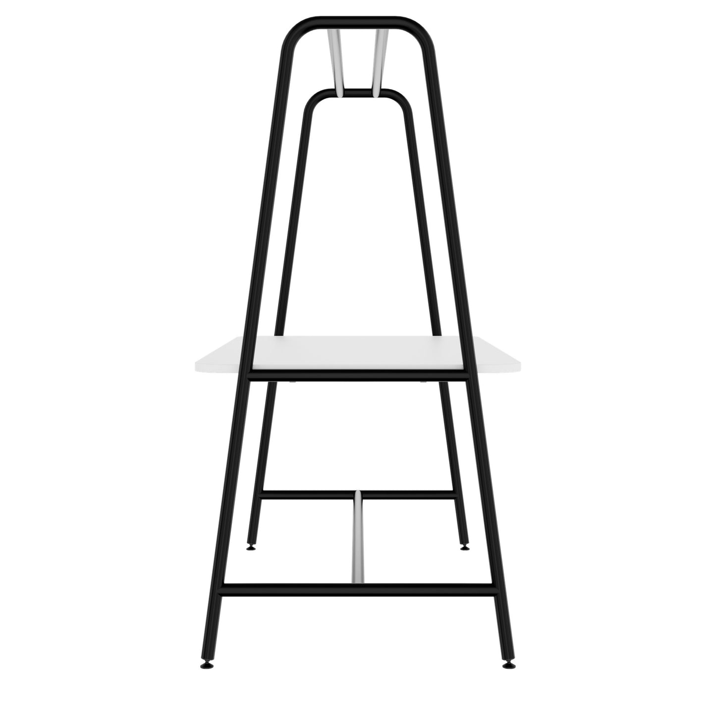 Round multipurpose table | 1600 - 1800 x 740 - 1050 mm, white