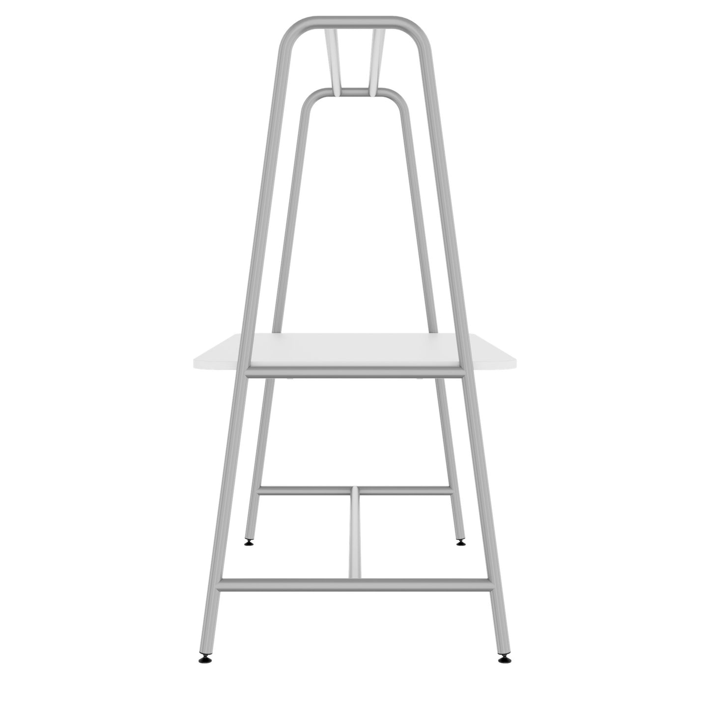 Round multipurpose table | 1600 - 1800 x 740 - 1050 mm, white