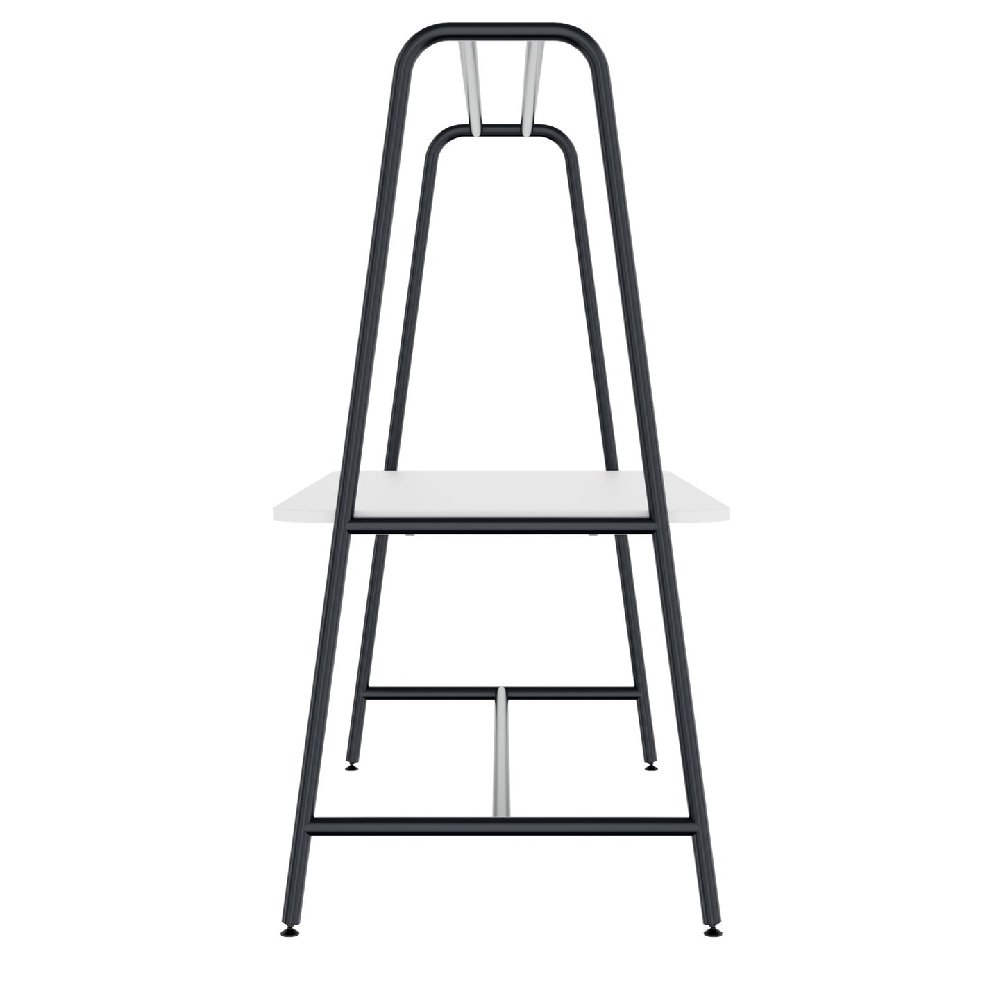 Round multipurpose table | 1600 - 1800 x 740 - 1050 mm, white