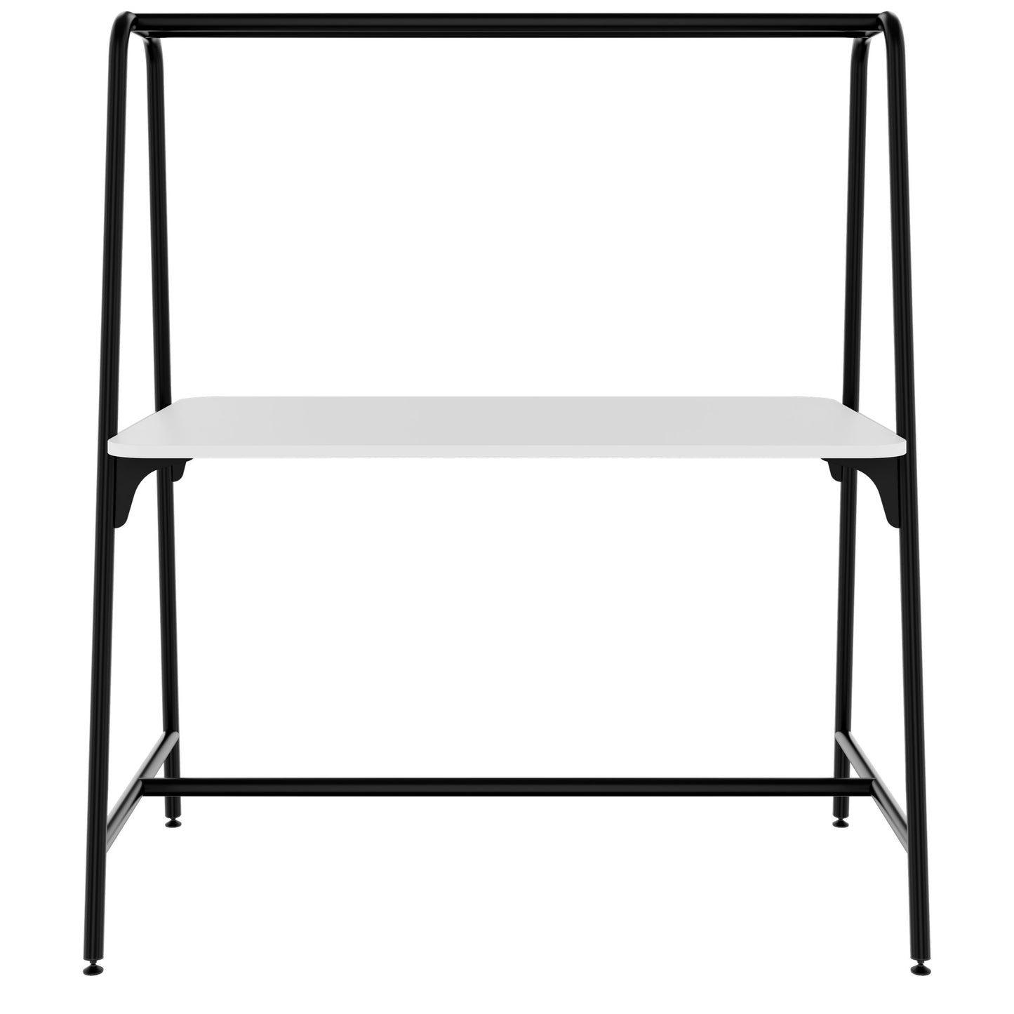 Round multipurpose table | 1600 - 1800 x 740 - 1050 mm, white