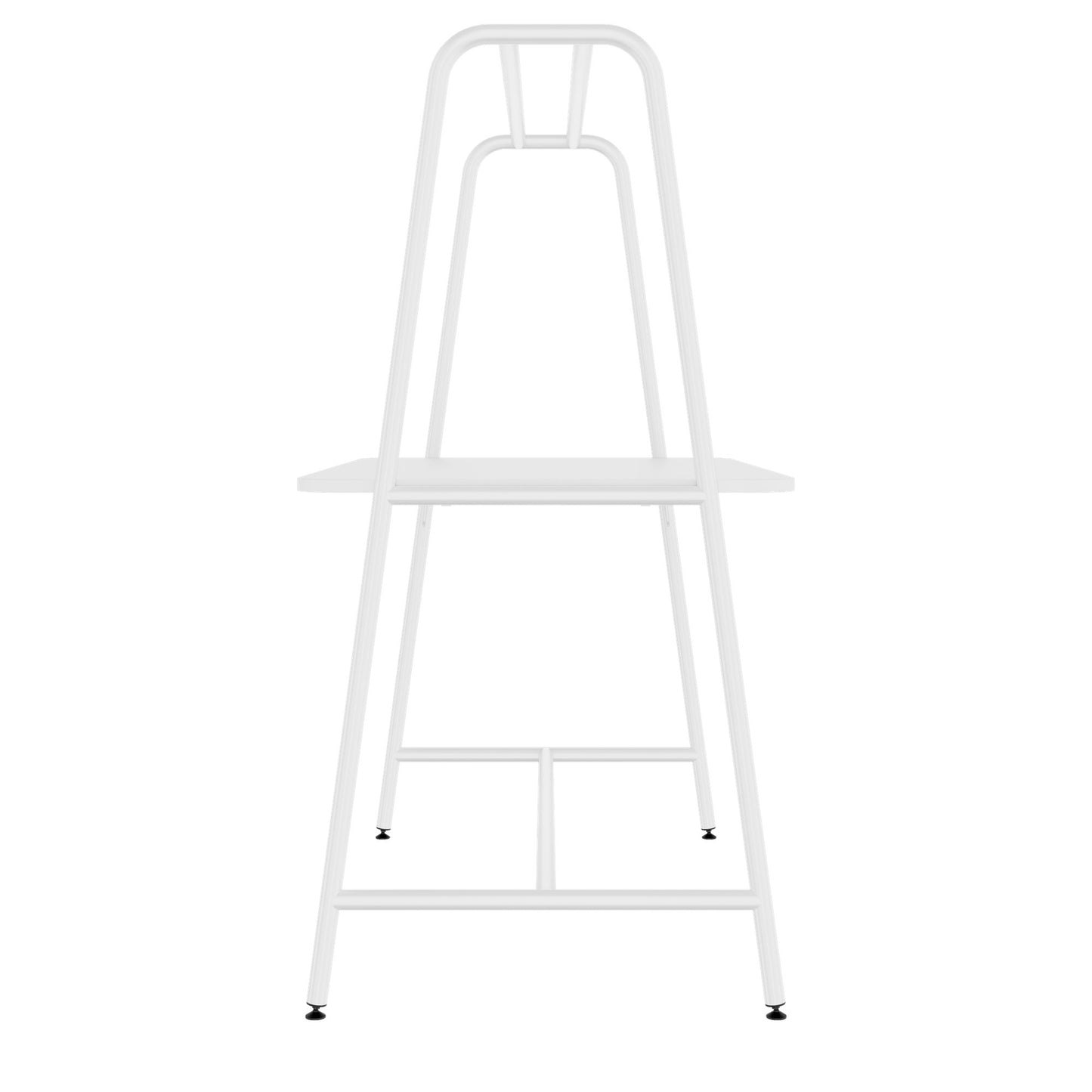 Round multipurpose table | 1600 - 1800 x 740 - 1050 mm, white