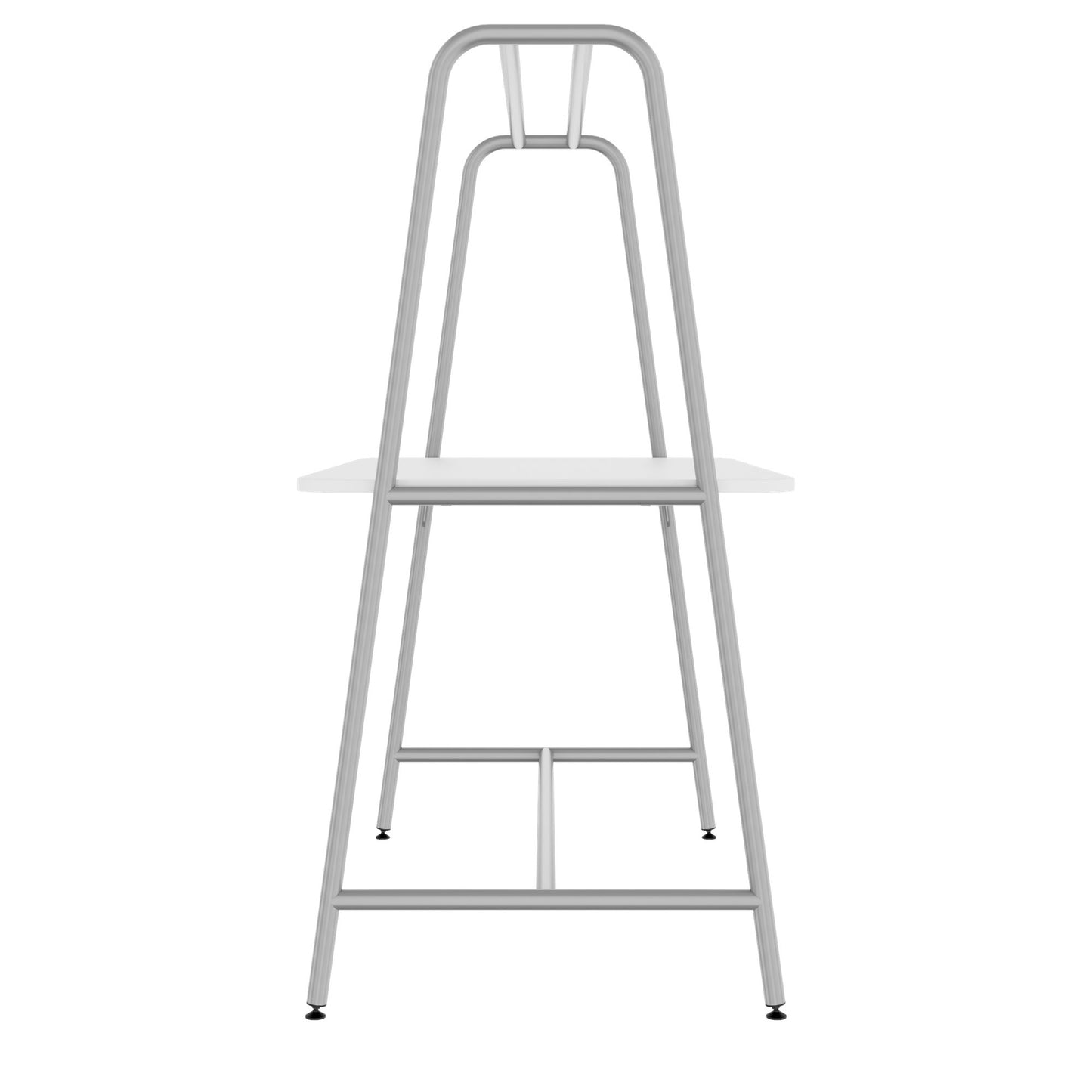 Round multipurpose table | 1600 - 1800 x 740 - 1050 mm, white