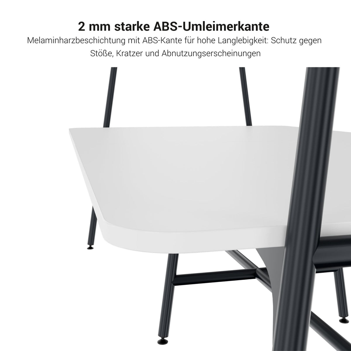 Tavolo multipurpose ROUND | 2400 - 2800 x 740 - 1050 mm, rovere ambra  - 6 Lightbox Main Image