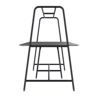 Round multipurpose table | 2400 - 2800 x 740 - 1050 mm, Fenix ​​gray