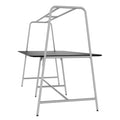 Table polyvalente ROUND | 2400 - 2800 x 740 - 1050 mm, Fenix noir  - 3 Thumbnail Image