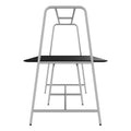 Table polyvalente ROUND | 2400 - 2800 x 740 - 1050 mm, Fenix noir  - 4 Thumbnail Image
