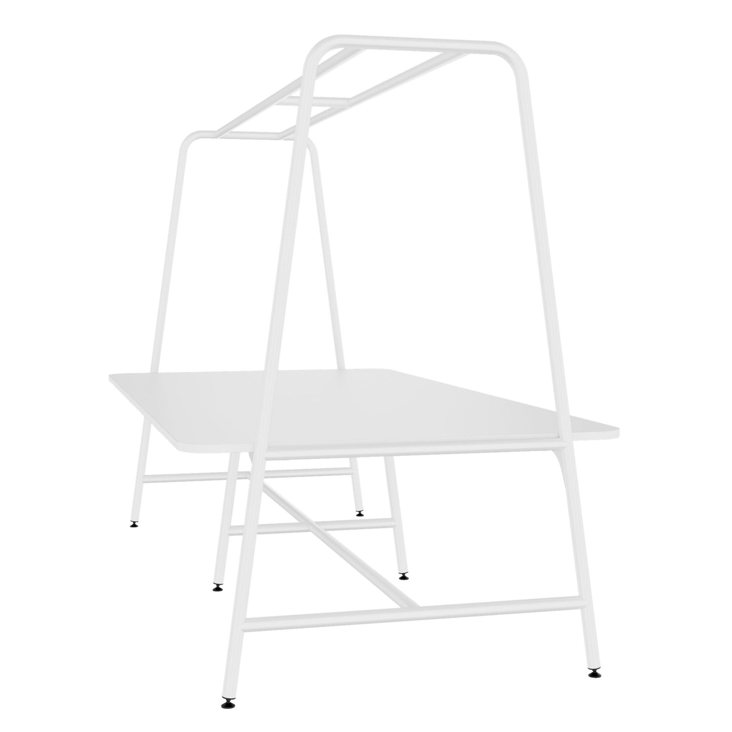 TABLEAU MULTIPLOSE RORD | 2400 - 2800 x 740 - 1050 mm, blanc