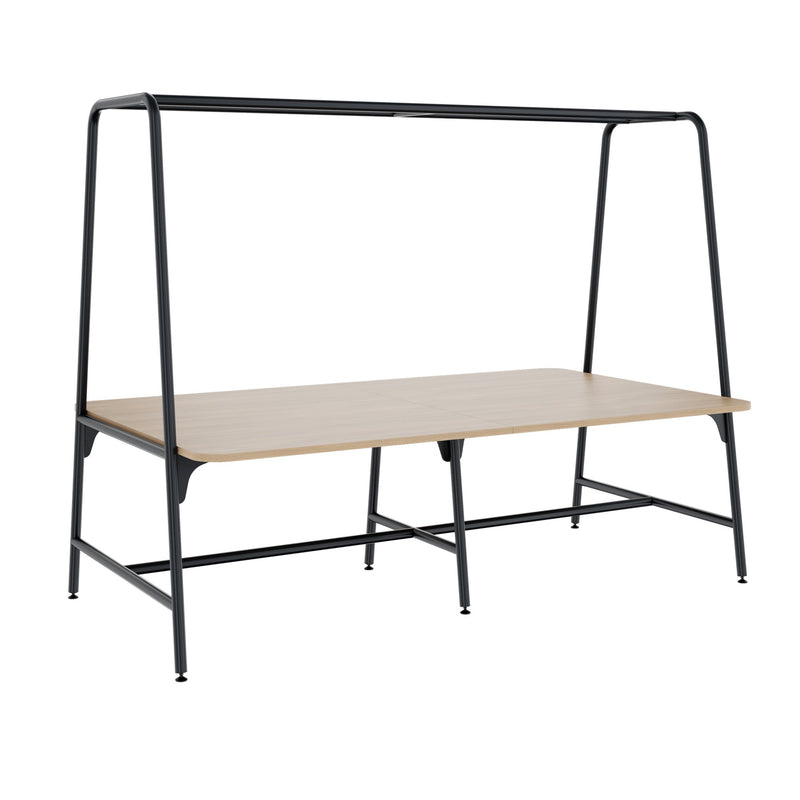 ROUND Multipurpose Tisch | 2400 - 2800  x 740 - 1050 mm, optionales Zubehör - 1 Main Image