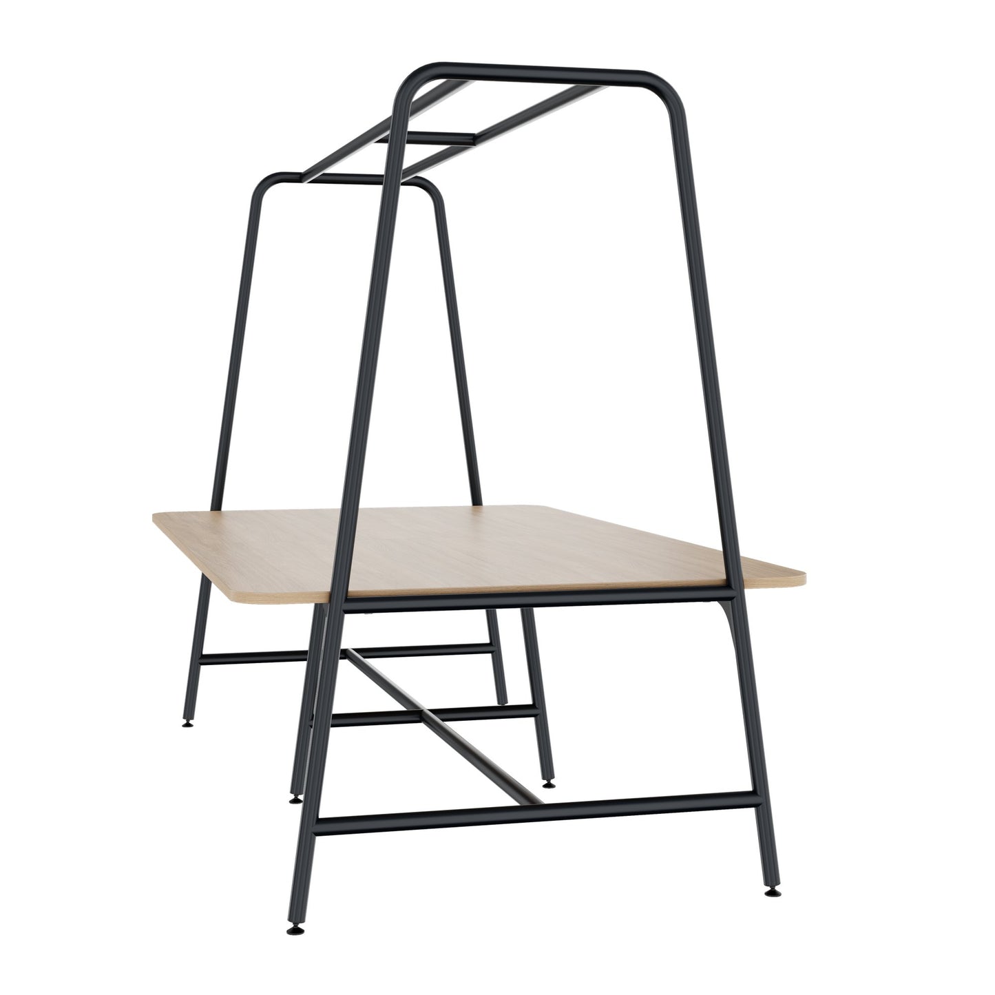 ROUND Multipurpose Tisch | 2400 - 2800  x 740 - 1050 mm, optionales Zubehör