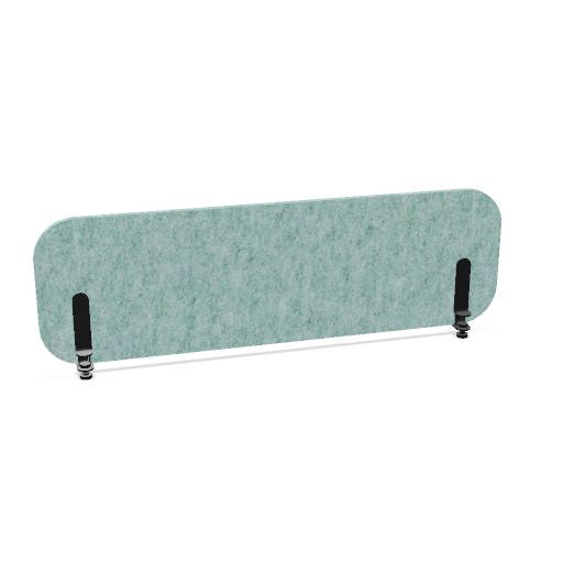 ROUND PET Akustik-Tischtrennwand | 1180-1780 mm, über 20 Farben